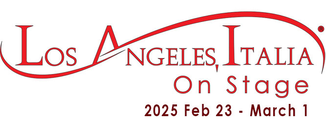 Logo Los Angeles Italia on stage